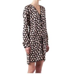 Veronica Beard Silk Leopard Print Dress I Size: 2